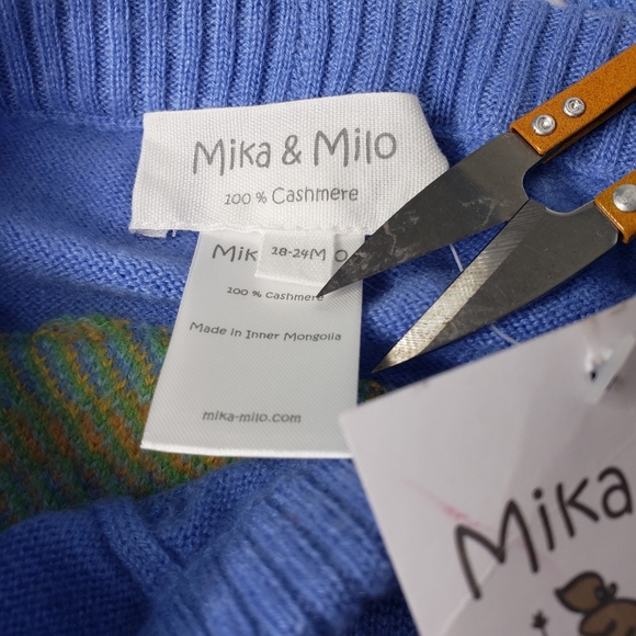 Rainbow Butt Britches Mongolian Cashmere Mika & Milo Leggings  Quiet Luxury Pant - Picture 2 of 16